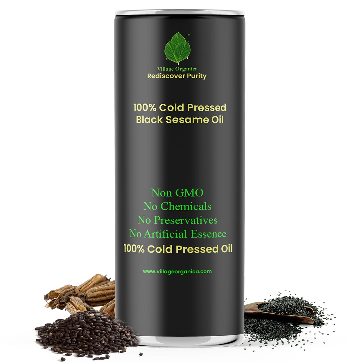 Cold Pressed Black Sesame Oil