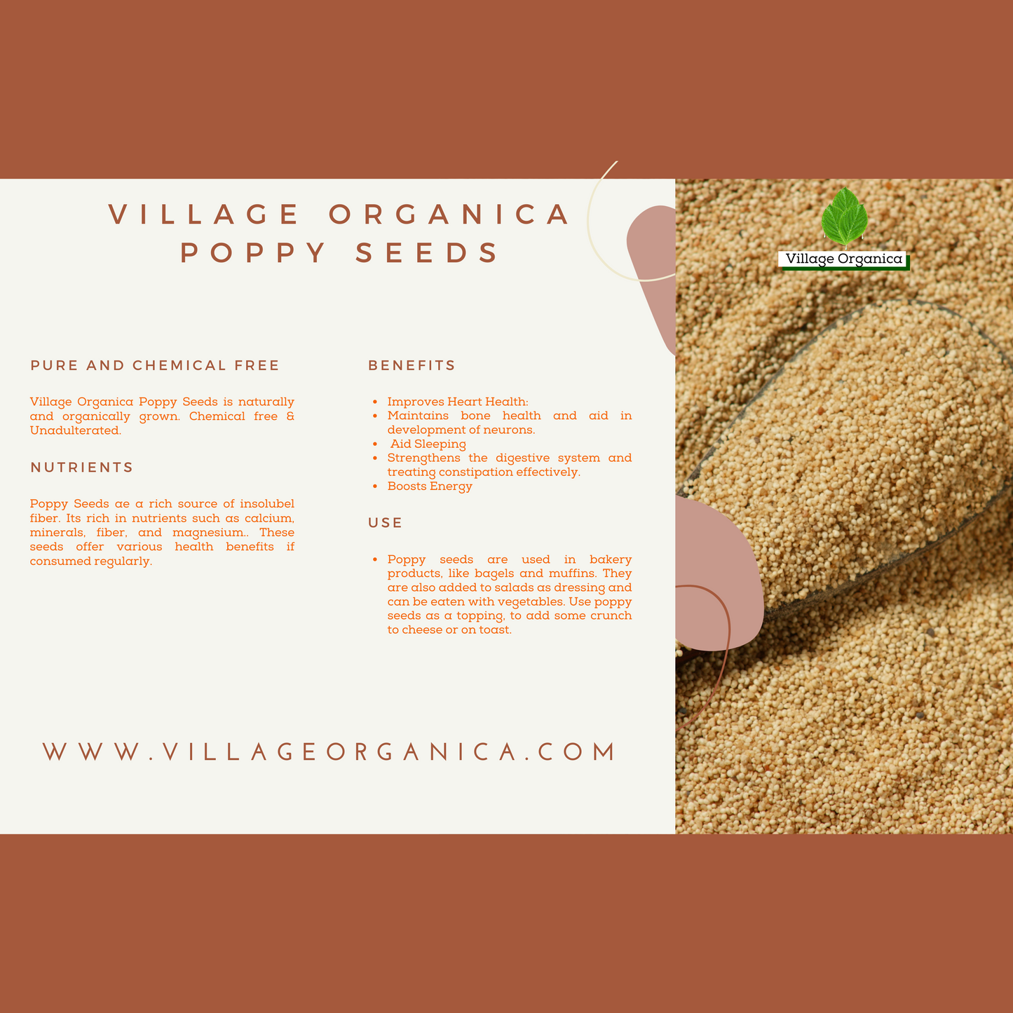 Organic Poppy Seeds (Khus Khus)