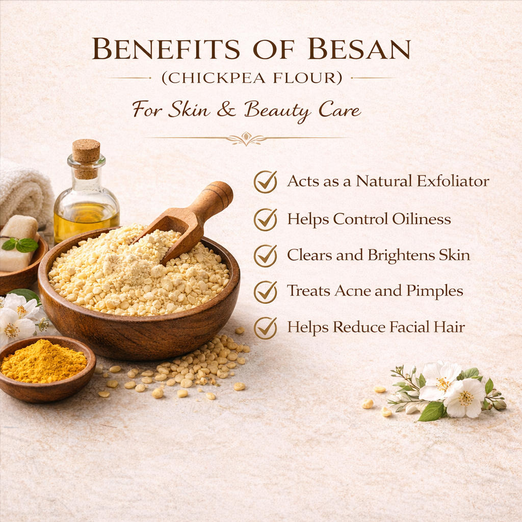 Besan (Chickpea Flour) | Naturally Processed and Stone Grounded