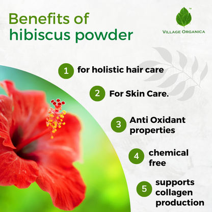 Organic Hibiscus Powder.