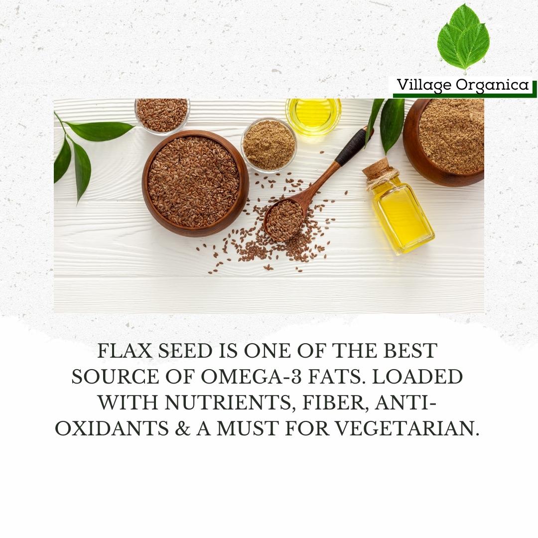 Organic Flax Seed.