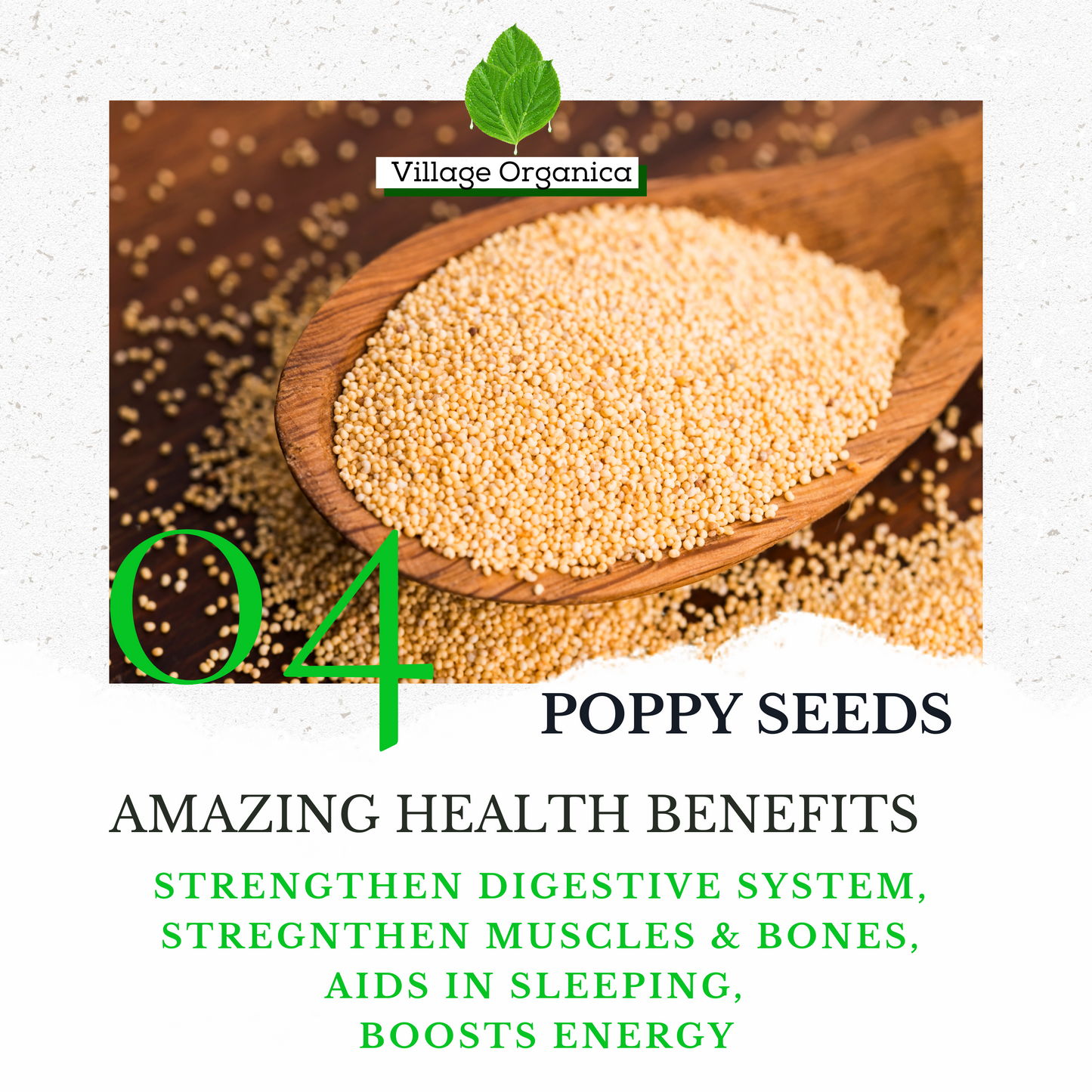 Organic Poppy Seeds (khus Khus).