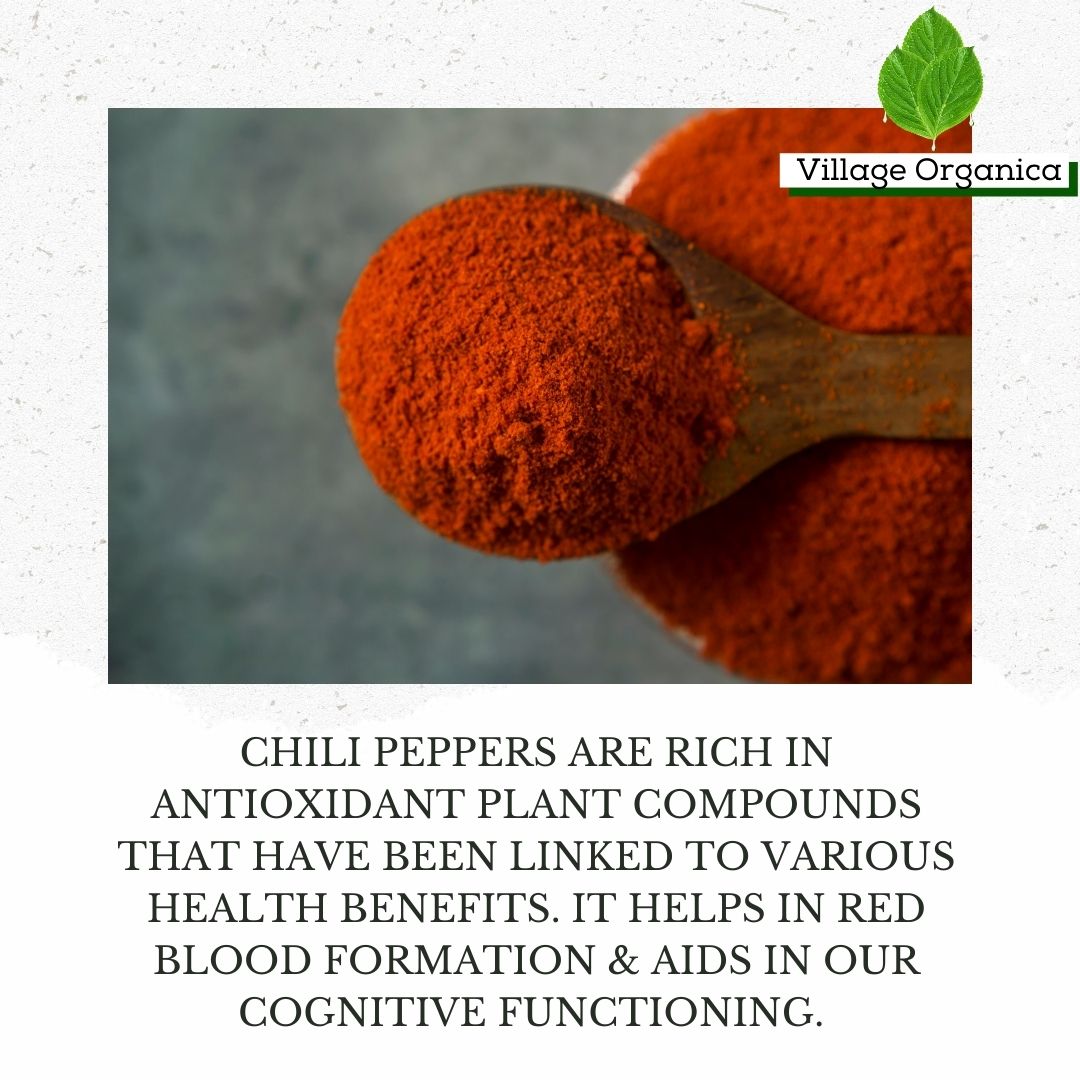 Organic Chilli Powder.