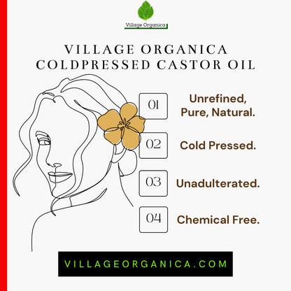 Cold Pressed Castor Oil.