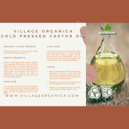 Cold Pressed Castor Oil