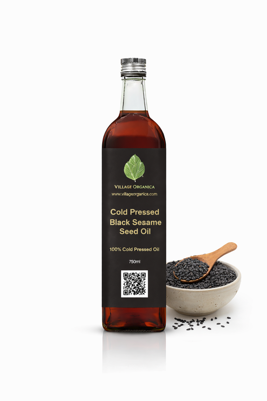 Cold Pressed Black Sesame Oil