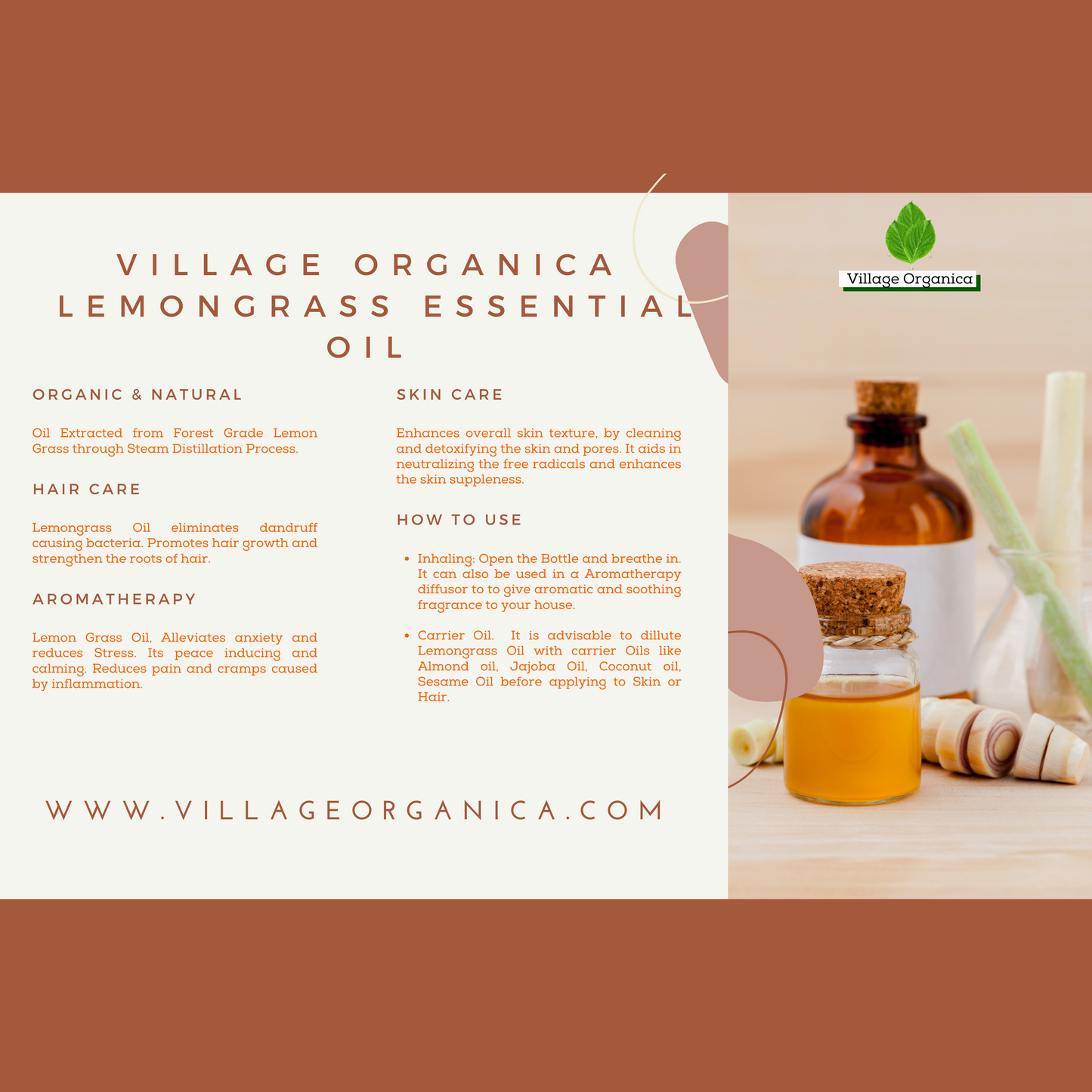 Lemongrass Essential Oil.