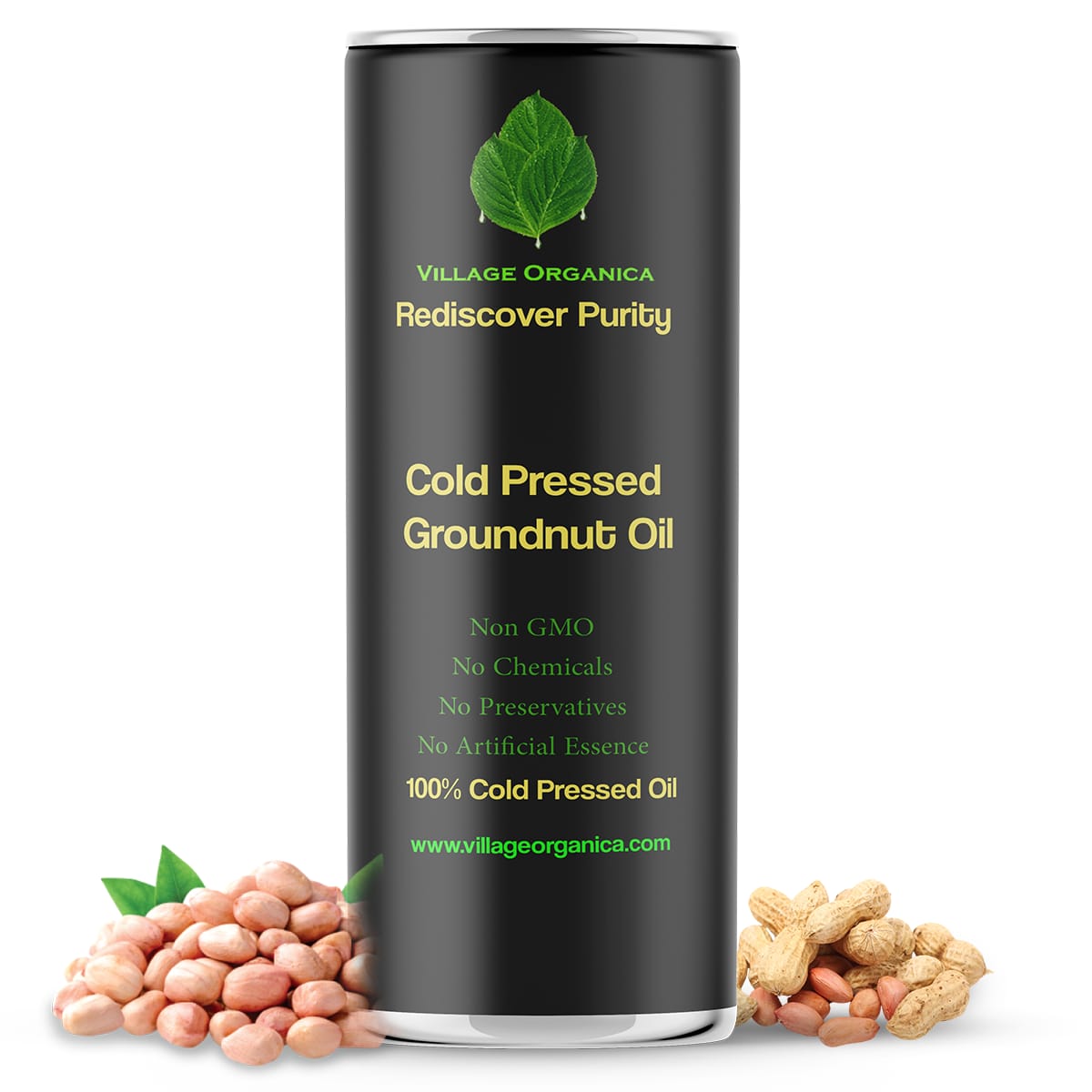 Cold Pressed Groundnut Oil