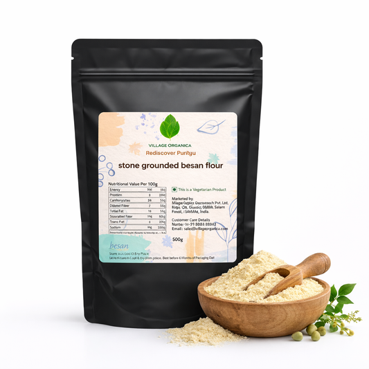 Besan (Chickpea Flour) | Naturally Processed and Stone Grounded