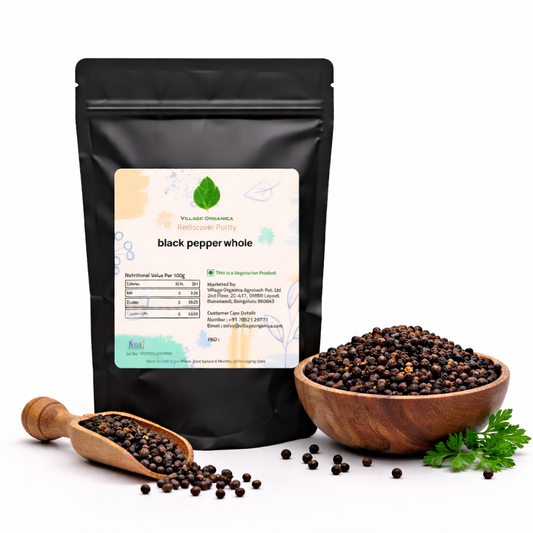 Organic Whole Black Pepper
