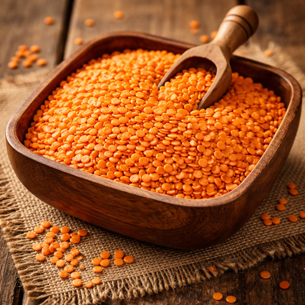 Organic Masooor Dal.