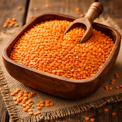 Organic Masooor Dal.