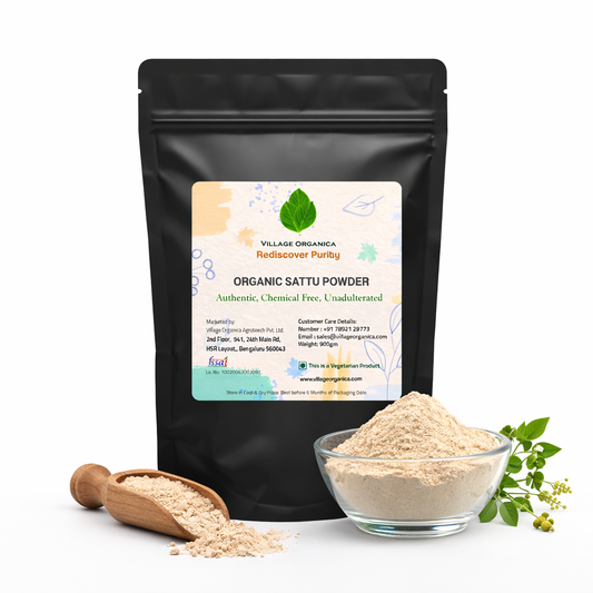 Oragnic Sattu Powder.