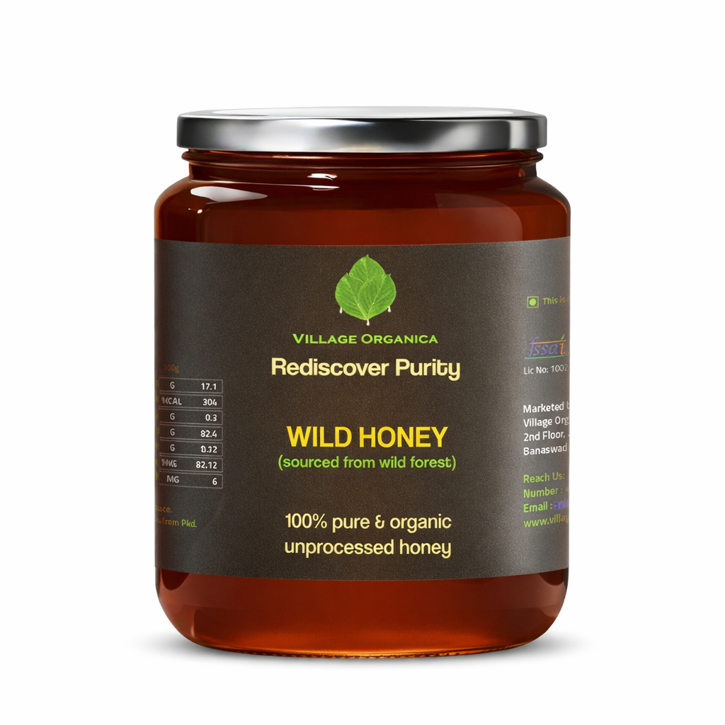 Wild Forest Honey (Raw & Unprocessed)