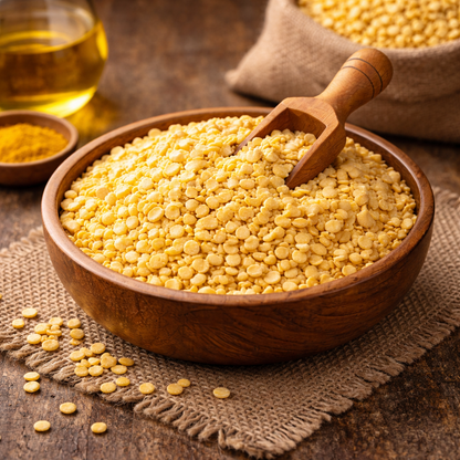 Yellow Moong Dal Split | Unpolished & Naturally Processed