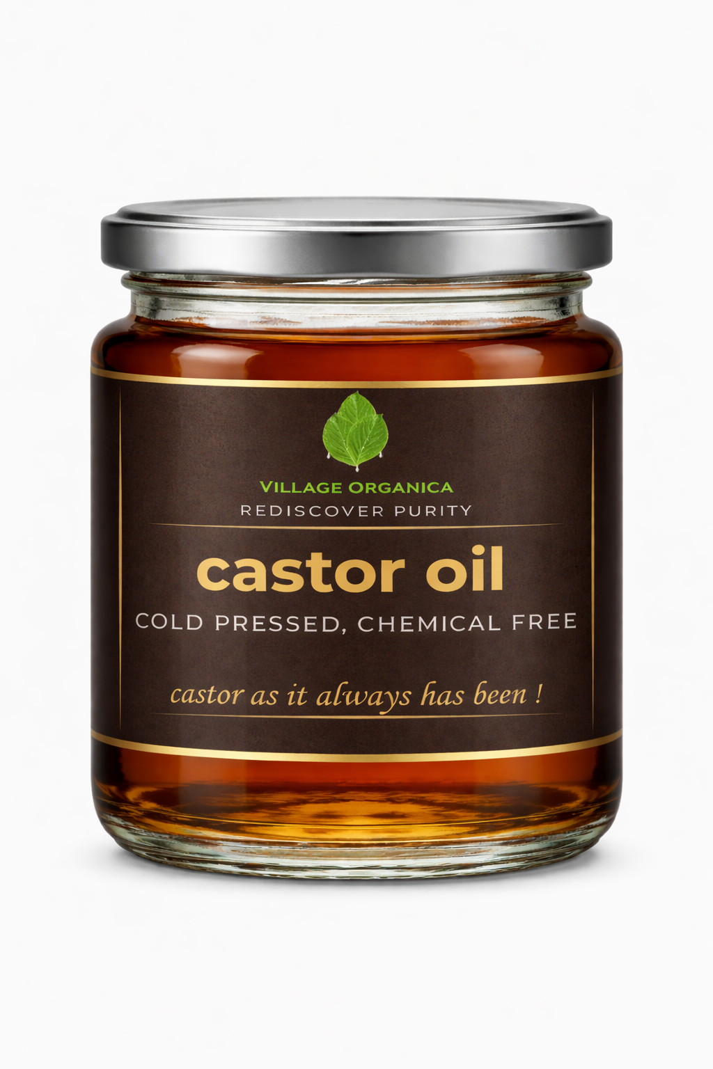Cold Pressed Castor Oil (Erandi Tel)