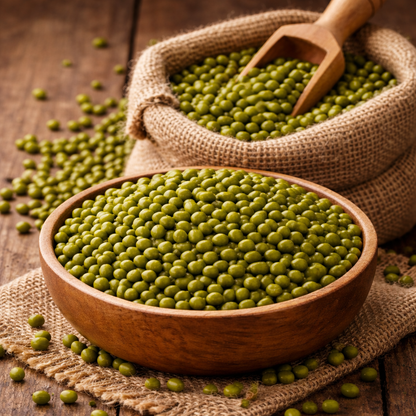 Green Moong Dal Whole (Sabut Moong) | Unpolished & Naturally Grown