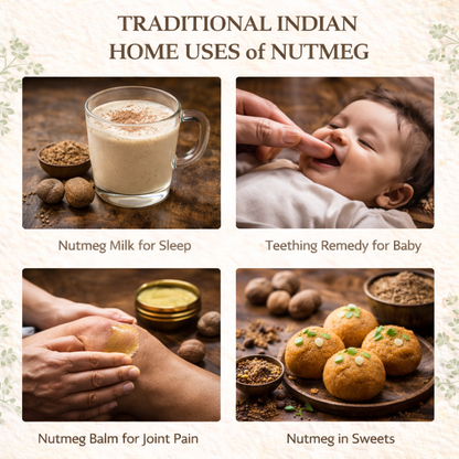 Village Organica Nutmeg Whole (jaiphal)