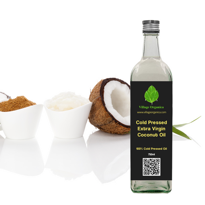 Extra Virgin Cold Pressed  Coconut Oil.