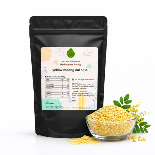 Yellow Moong Dal Split | Unpolished & Naturally Processed