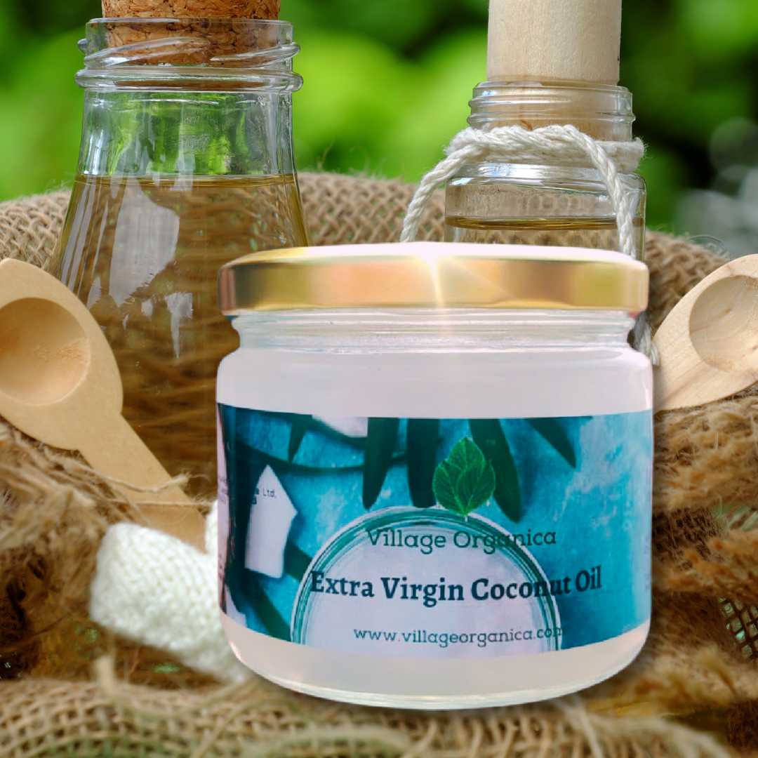 Extra Virgin Cold Pressed  Coconut Oil.