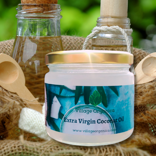 Extra Virgin Cold Pressed  Coconut Oil.