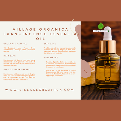 Frankincense Essential Oil.