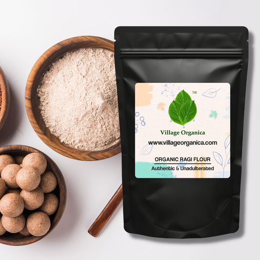 Organic Ragi Flour (Millet Flour).