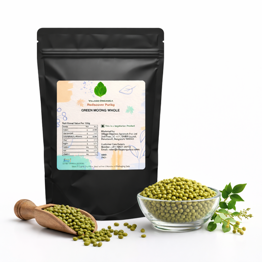 Green Moong Dal Whole (Sabut Moong) | Unpolished & Naturally Grown