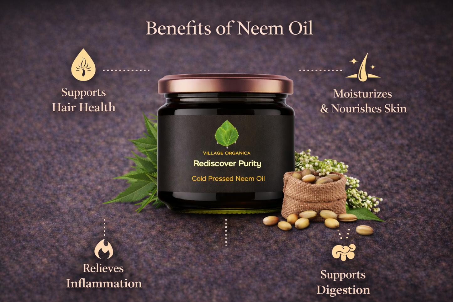 Cold Pressed Neem Oil