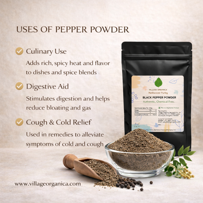Organic Black Pepper Powder