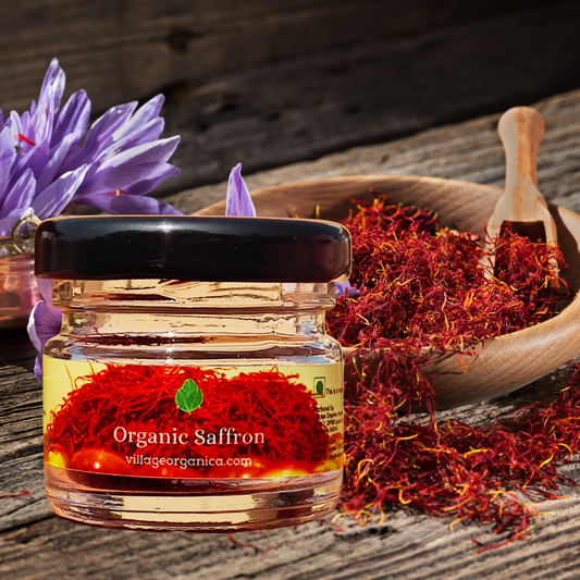 Organic Saffron (Kesar).