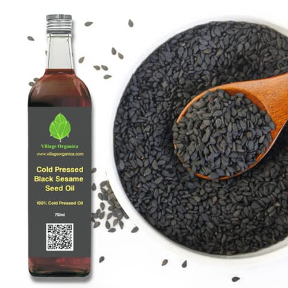 Cold Pressed Black Sesame Oil