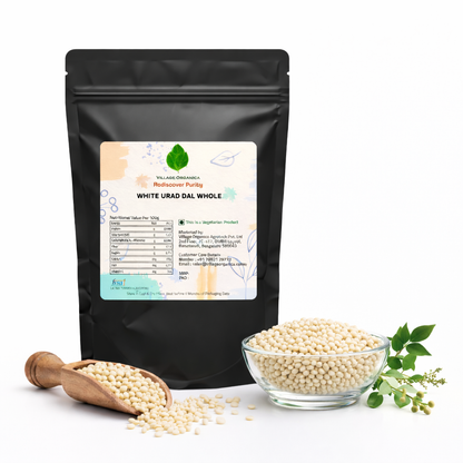 White Urad Dal Whole | Unpolished & Naturally Processed