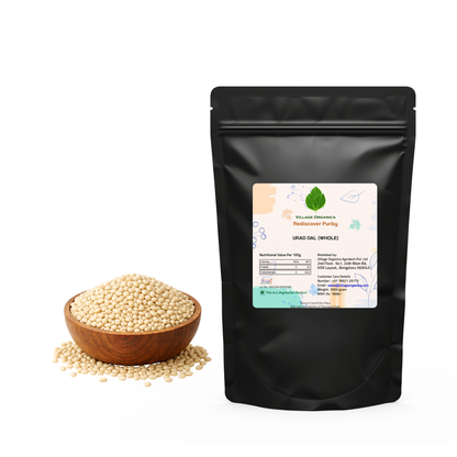 White Urad Dal Whole | Unpolished & Naturally Processed