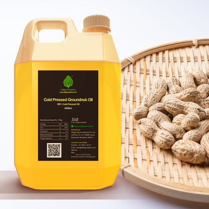 Cold Pressed Groundnut Oil