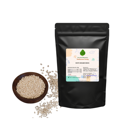 White Sesame Seeds Whole | Naturally Grown and Minimally Processed